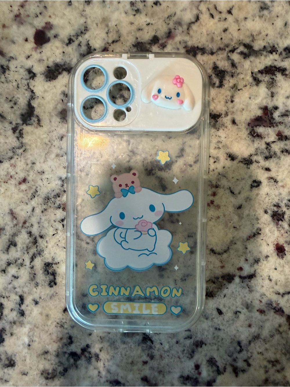 Sanrio Cinnamoroll Clear 3D Phone Case – iPhone 12 Pro Max